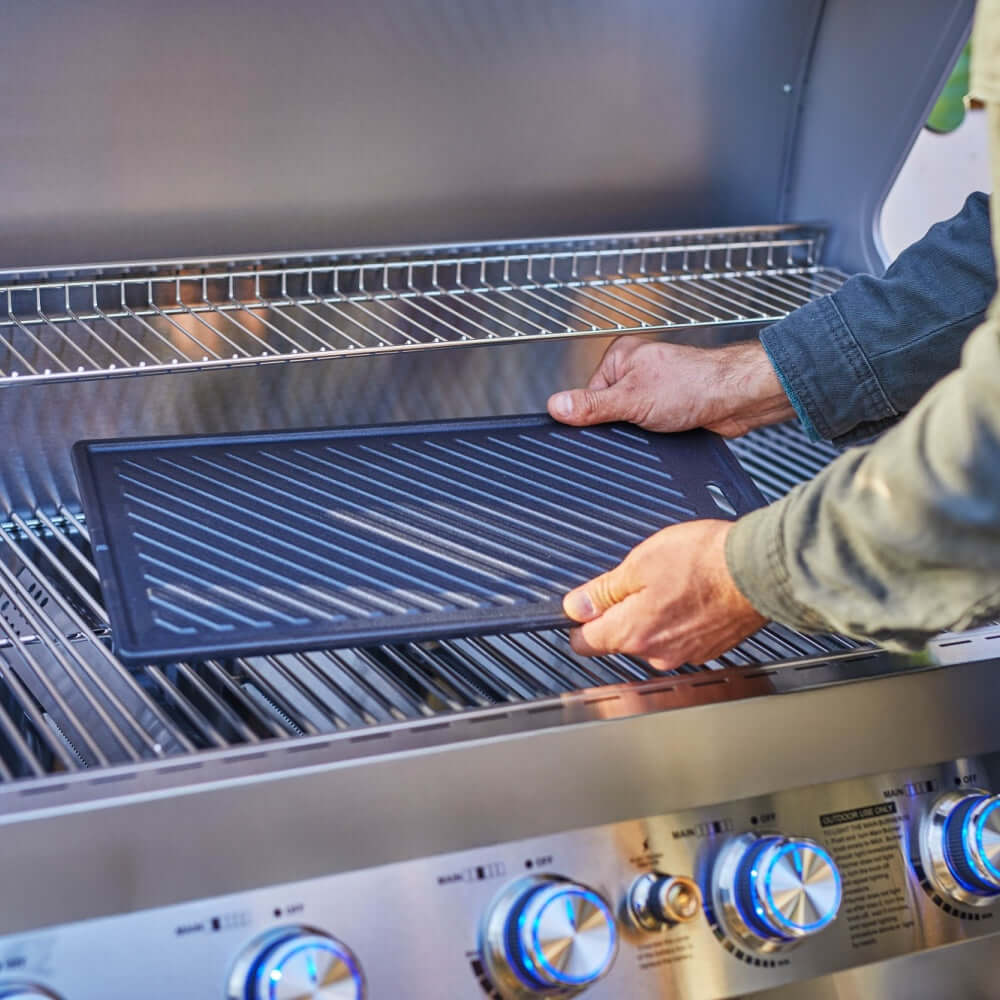 Cast Iron Plate x 3 – Turn Your Grill into a Griddle