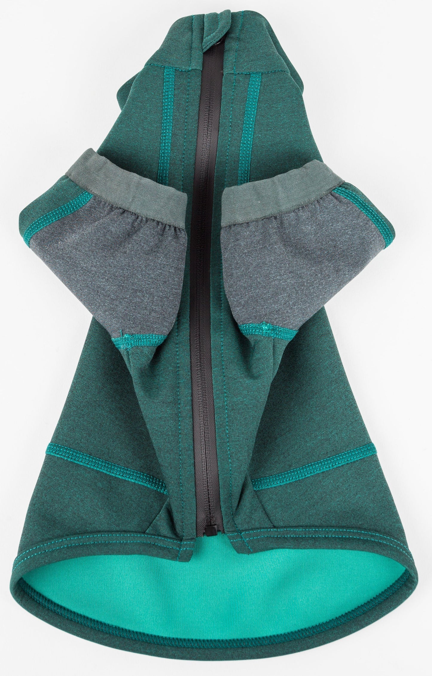 Dog Helios ® 'Eboneflow' Mediumweight 4-Way-Stretch Flexible And Breathable Performance Dog Yoga T-Shirt