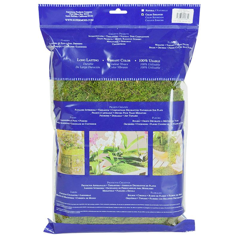 SuperMoss Preserved Sheet Moss (8 oz)