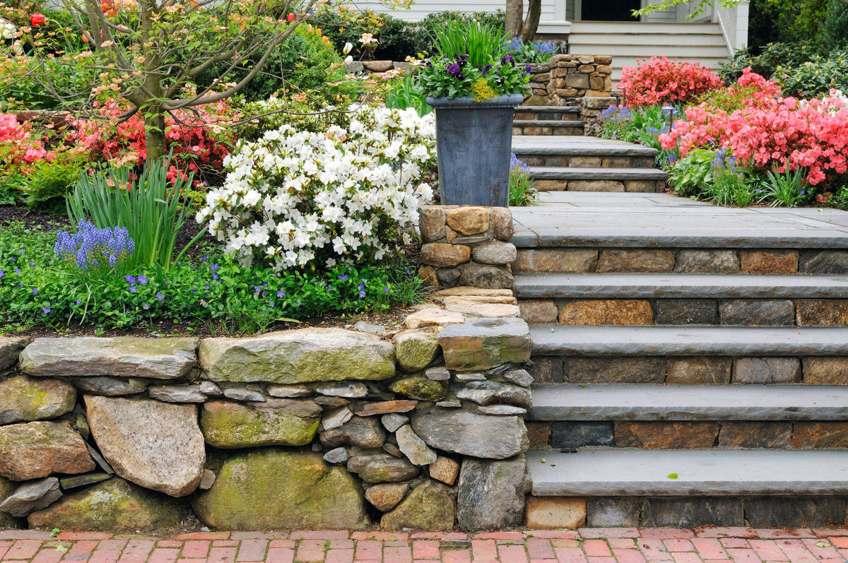 Paver patio and retaining wall installation