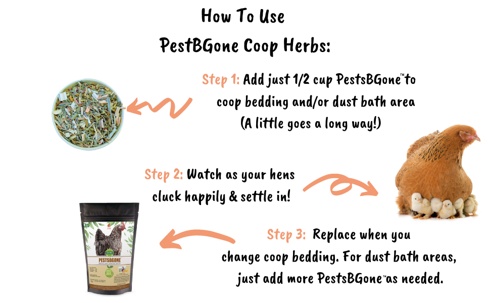 PestsBGone for Keeping Chicken Coops Pest Free! All Natural & Safe [Repel Flies, Mosquitoes, Gnats, & More]