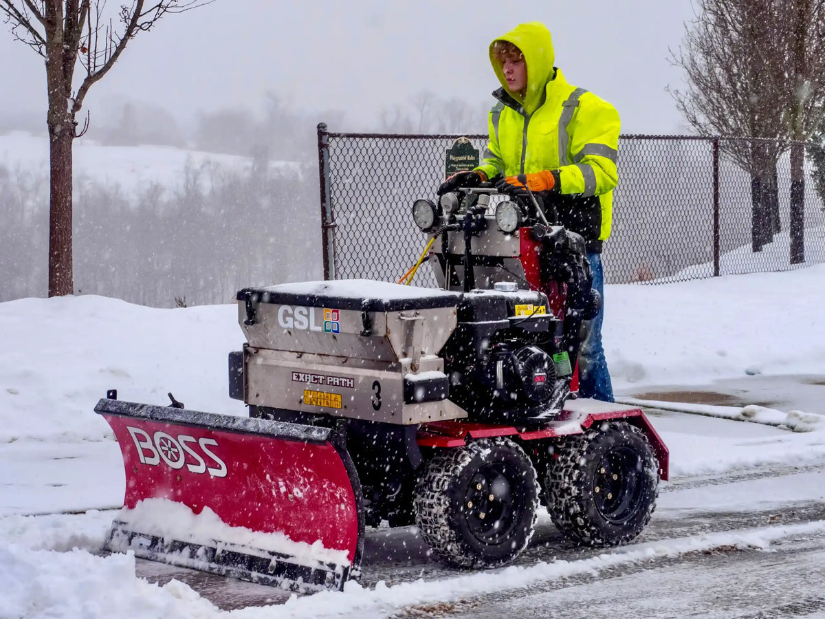 Commercial grounds maintenance and snow removal