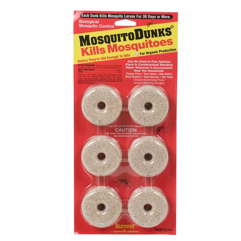 Mosquito Bt Floating Donuts/Dunks (Pack of 6)
