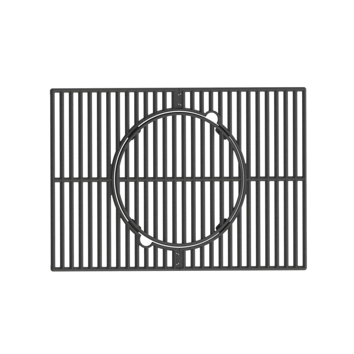 Multifunction Cast Iron Grill Grate for 3-Burner Grill