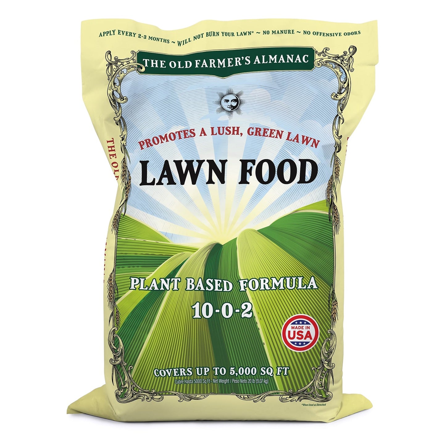 The Old Farmer's Almanac Lawn Food 10-0-2