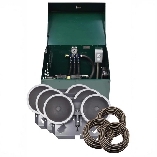 EasyPro PA66W Rocking Piston Pond Aeration System- 1/2 HP Kit with Quick Sink Tubing