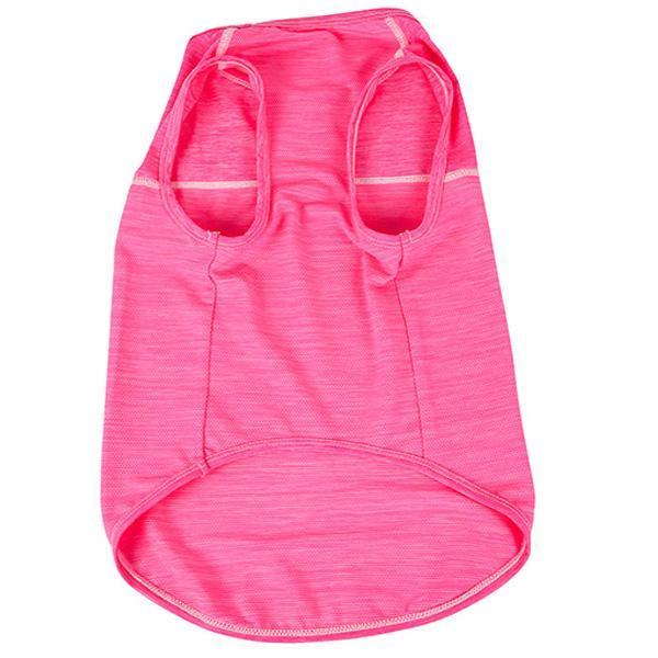 Pet Life ® Active 'Aero-Pawlse' Quick-Dry and 4-Way-Stretch Yoga Fitness Dog T-Shirt Tank Top