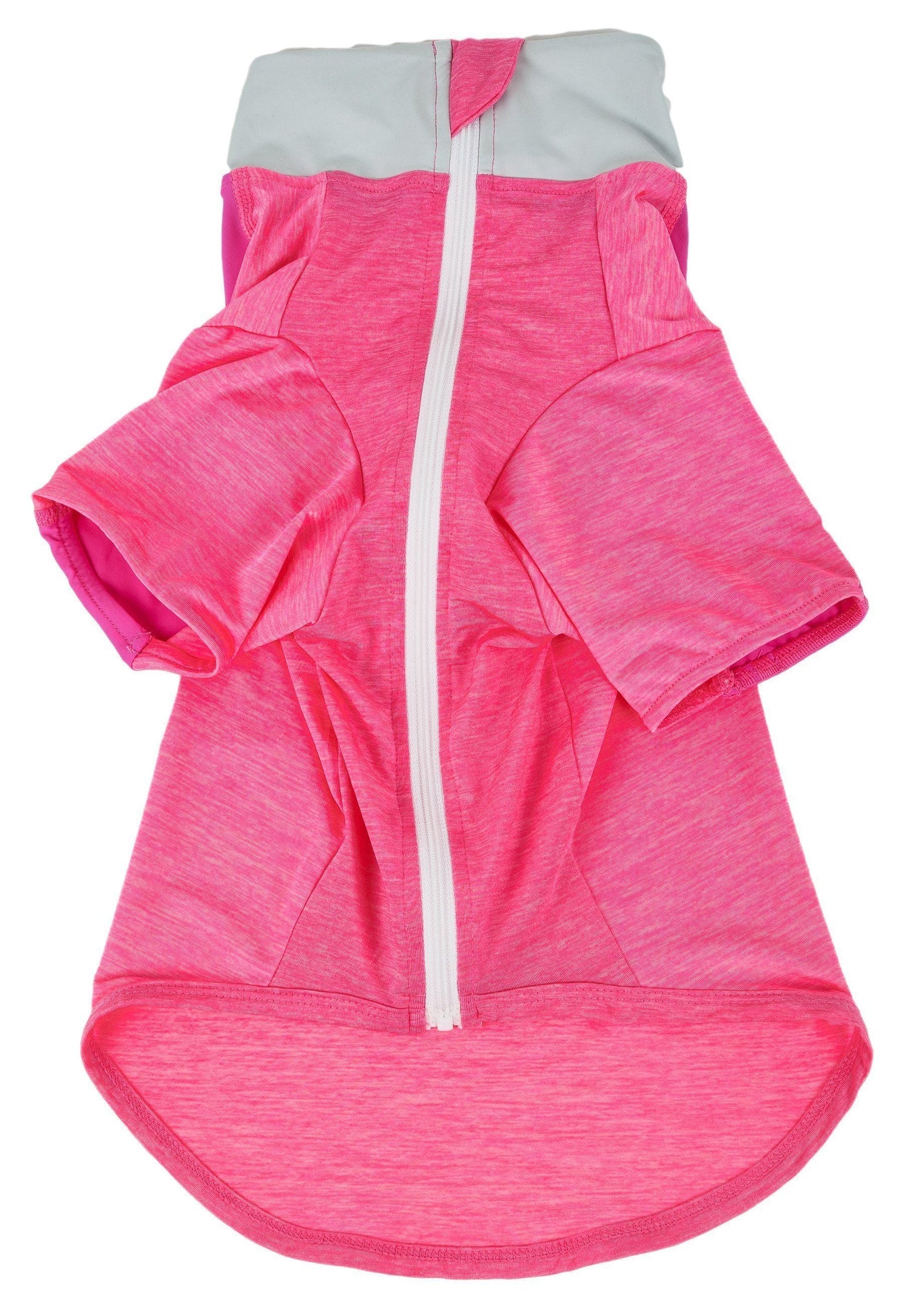 Pet Life ® Active 'Chewitt Wagassy' 4-Way-Stretch Yoga Fitness Long-Sleeve Dog T-Shirt