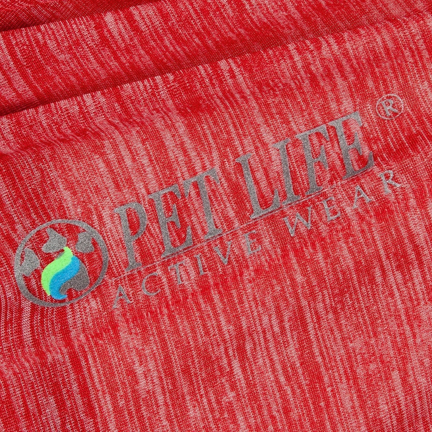 Pet Life ® Active 'Chewitt Wagassy' 4-Way-Stretch Yoga Fitness Long-Sleeve Dog T-Shirt