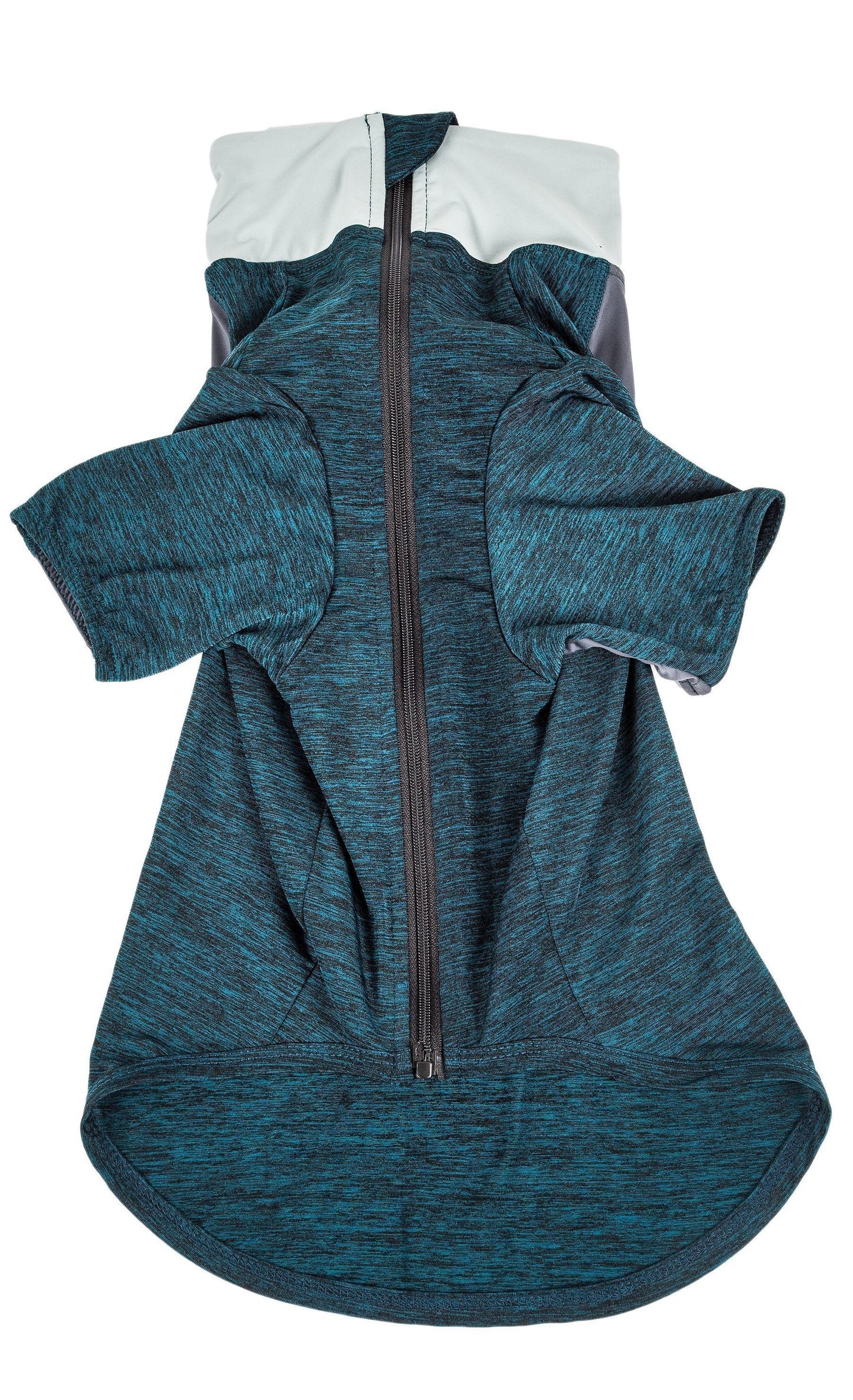 Pet Life ® Active 'Chewitt Wagassy' 4-Way-Stretch Yoga Fitness Long-Sleeve Dog T-Shirt