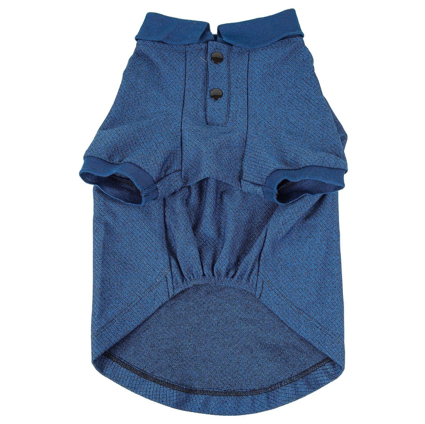 Pet Life ® Active 'Fur-Flex' Stretch and Quick-Dry Anti-Odor Fitness Yoga Dog Polo T-Shirt