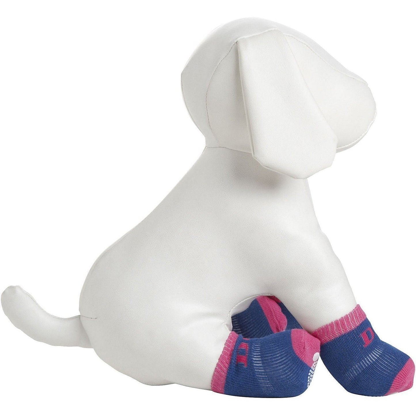 Pet Life ® Anti-Slip Rubberized Gripped Breathable Stretch Pet Dog Socks - Set of 4