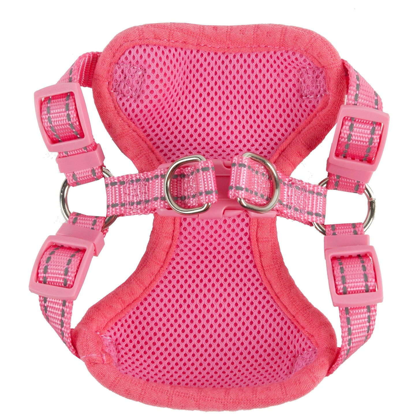 Pet Life ®  'Flam-Bowyant' Mesh Reversed and Adjustable Dog Harness