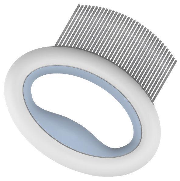 Pet Life ® 'Knuckler' Handheld Travel Flexible Grooming Pet Rake Comb