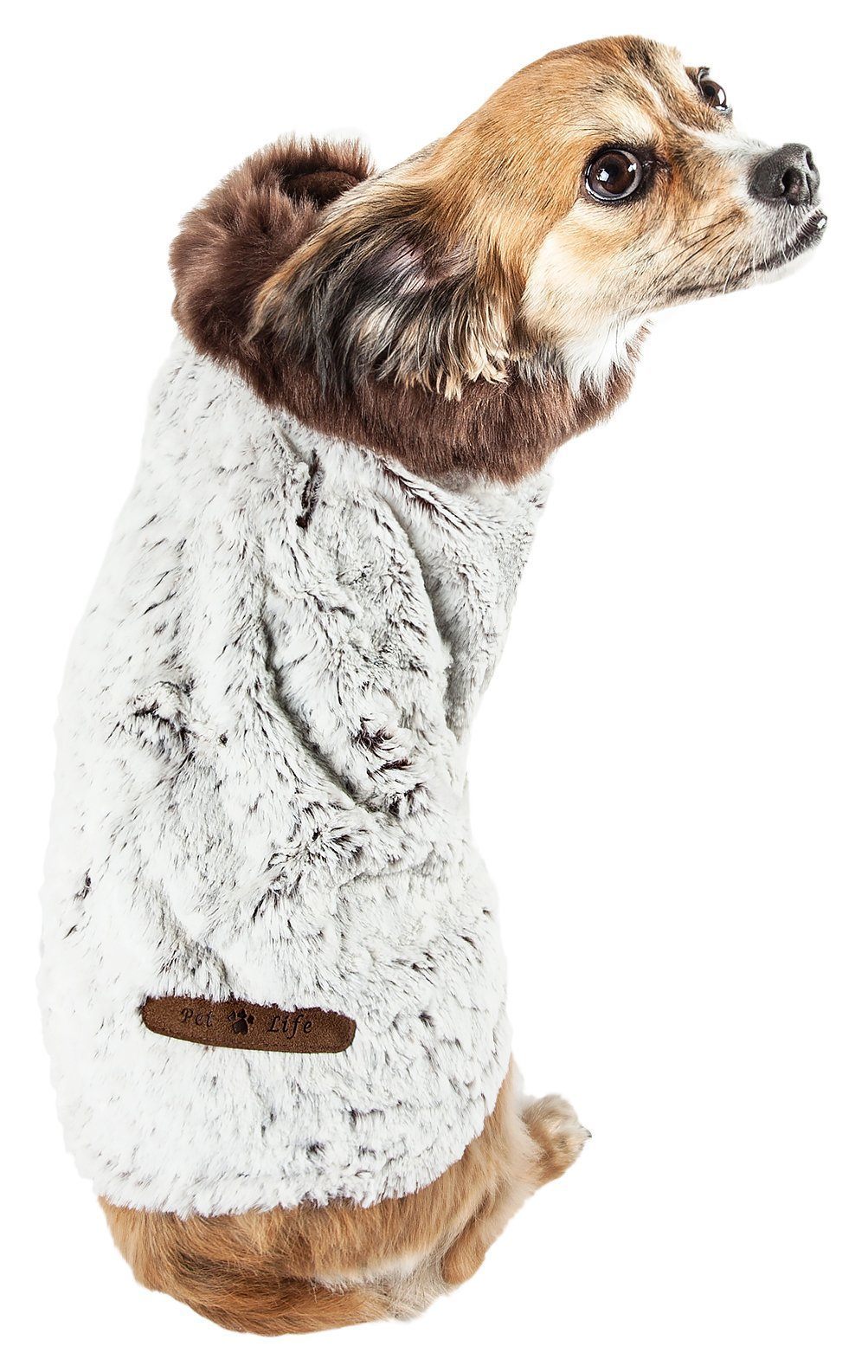 Pet Life ® Luxe 'Purrlage' Pelage Designer Fashion Fur Dog Coat