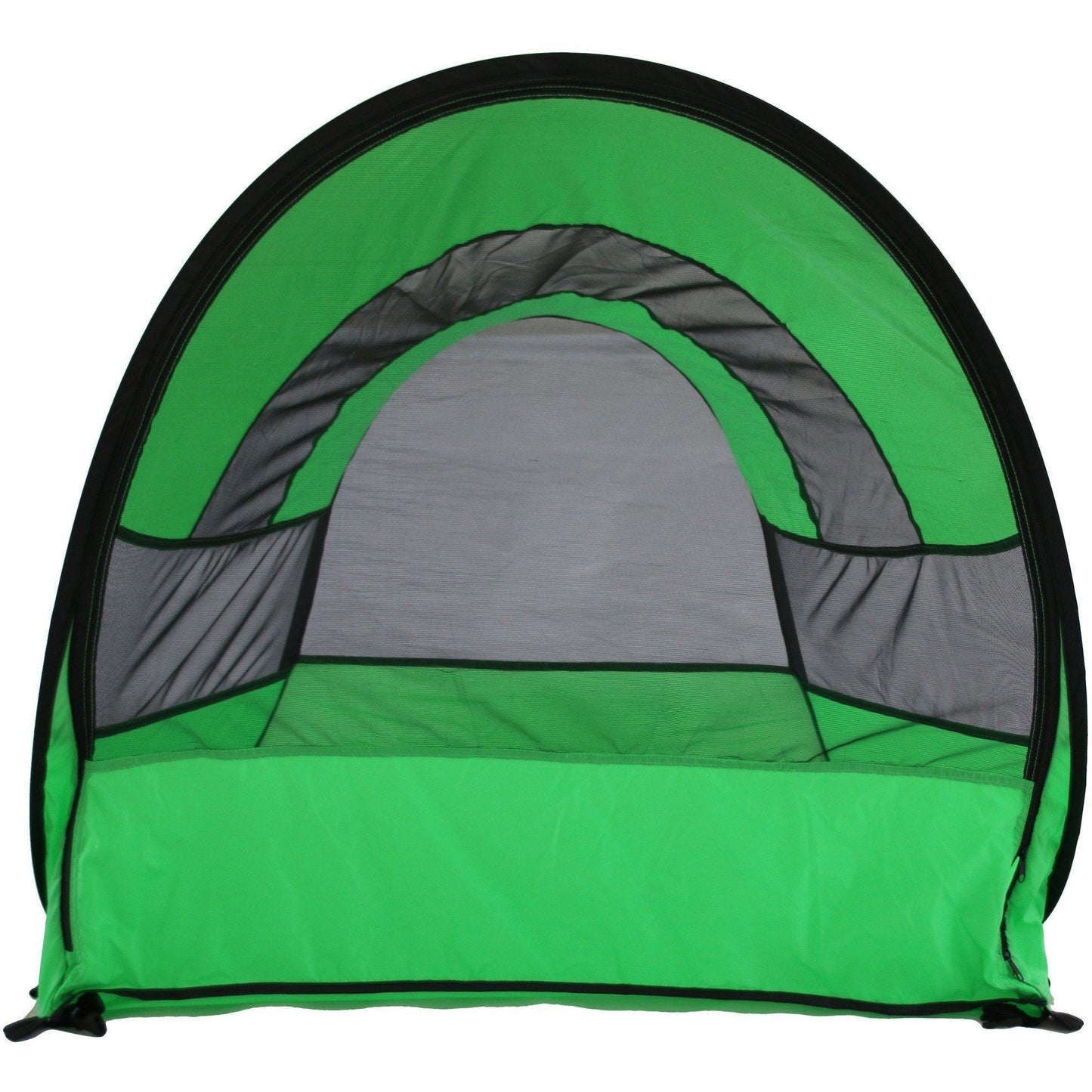 Pet Life ® 'Modern Curved' Wire-Folding Collapsible Travel Lightweight Pet Dog Crate Tent w/ Travel Bag