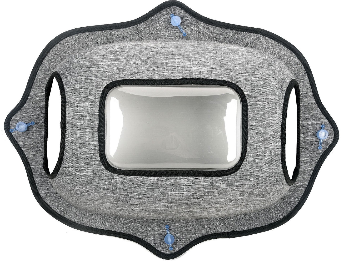 Pet Life ® 'Purr-view' See-through Suction Cup Kitty Cat Lounger and Bed