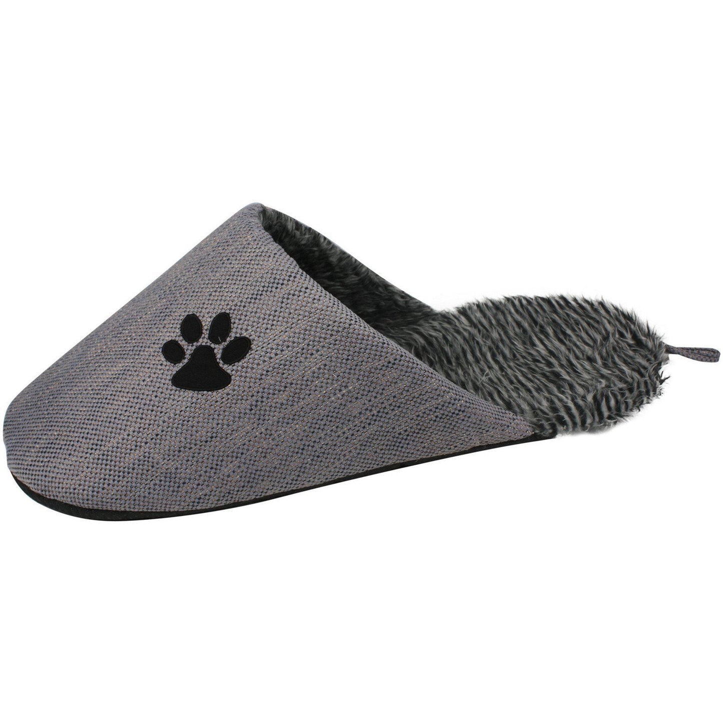 Pet Life ® 'Slip-On' Fashion Designer Polar Fleece Animated Slipper Pet Dog Bed House Shoes
