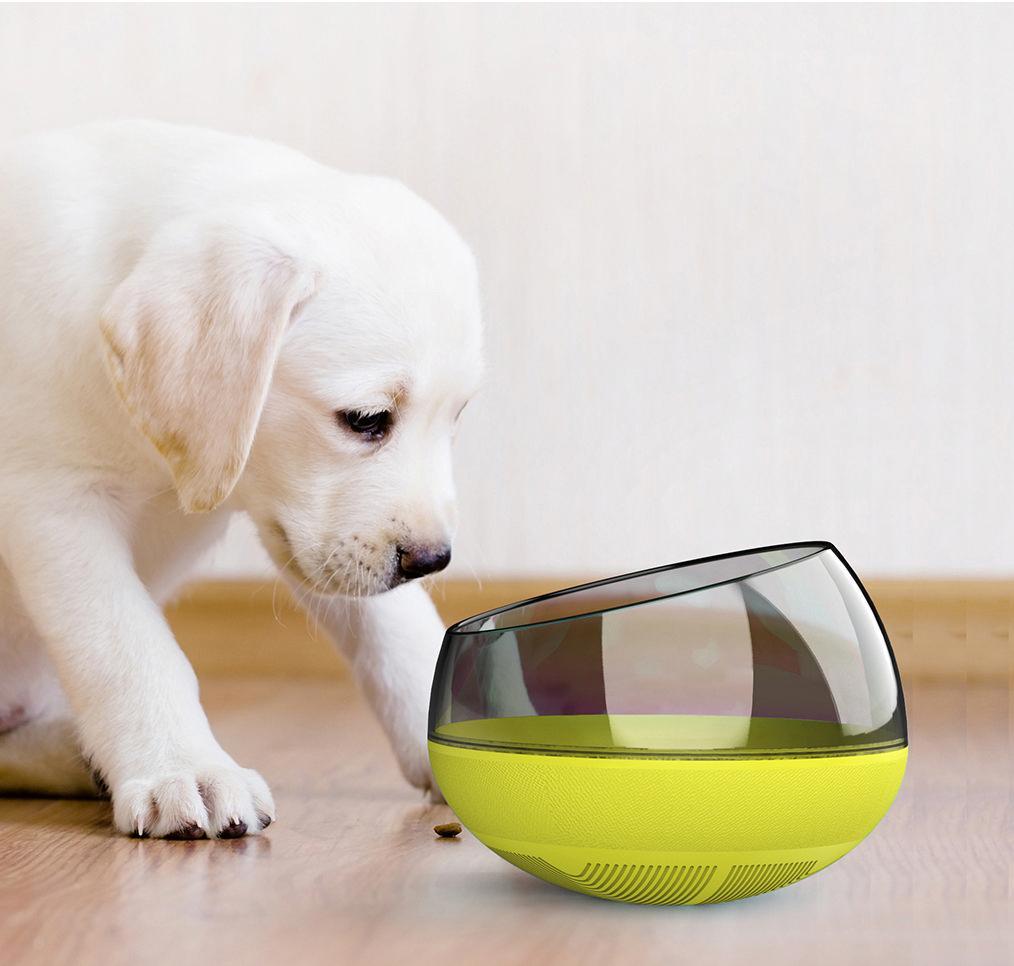 Pet Life ® 'Tumbowl' Slow Feeding Pet Bowl