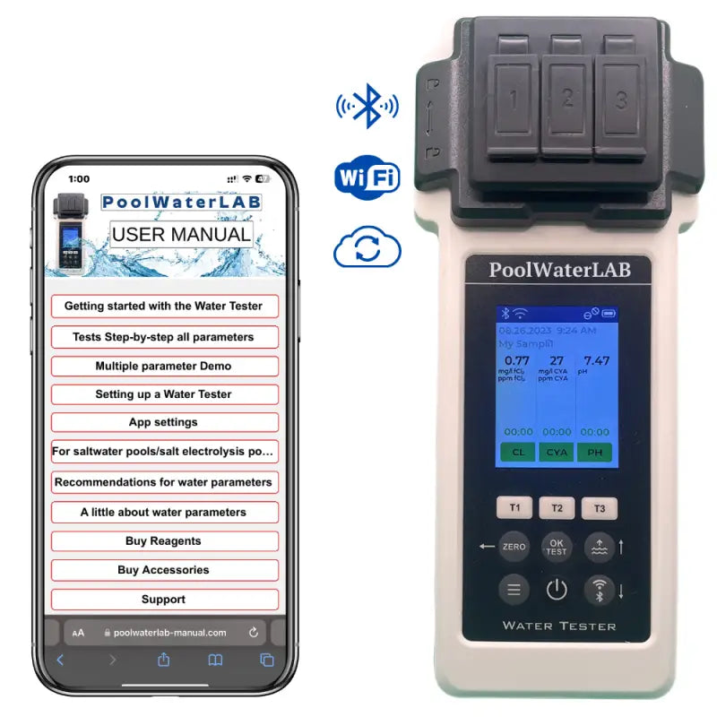 Pool Water Tester Photometer