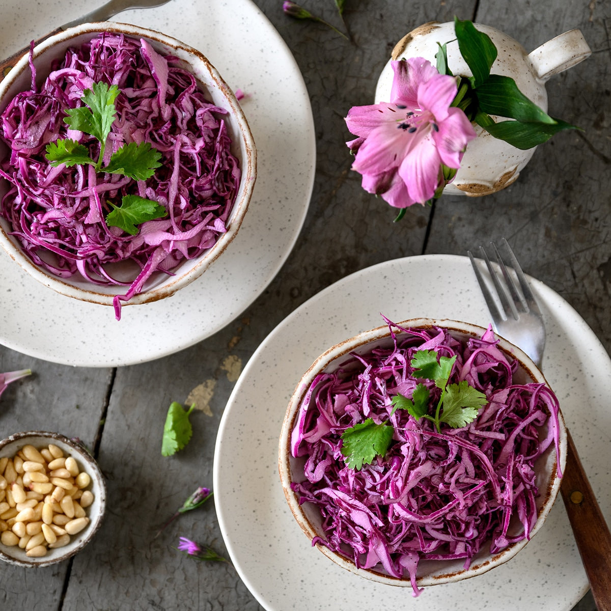 Purely Organic Red Acre Cabbage Seeds - USDA Organic