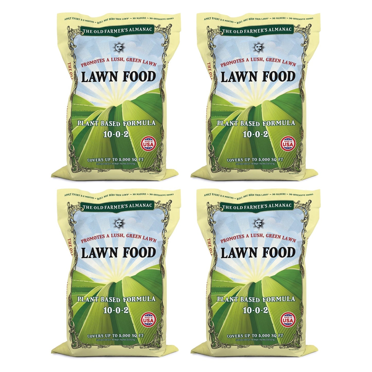 The Old Farmer's Almanac Lawn Food 10-0-2