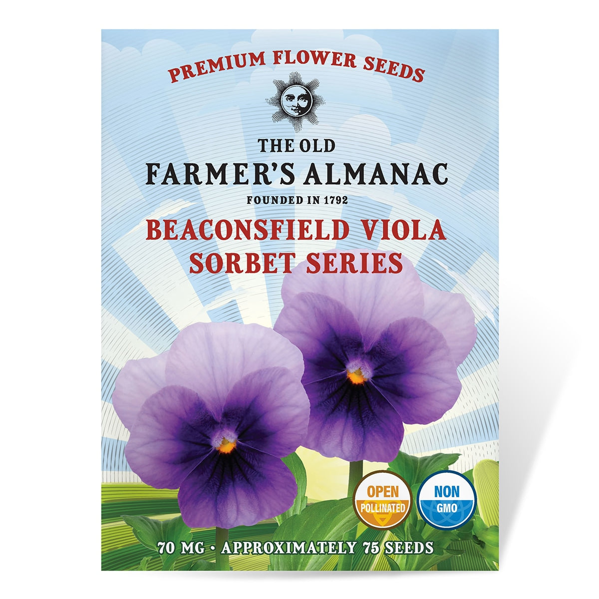The Old Farmer's Almanac Sorbet Series Beaconsfield Viola Seeds