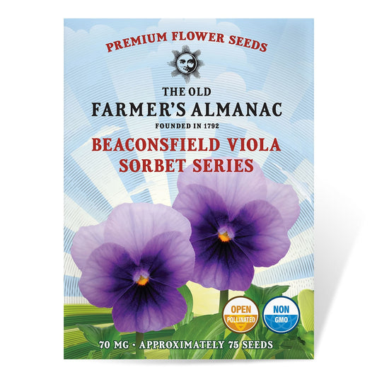 The Old Farmer's Almanac Sorbet Series Beaconsfield Viola Seeds