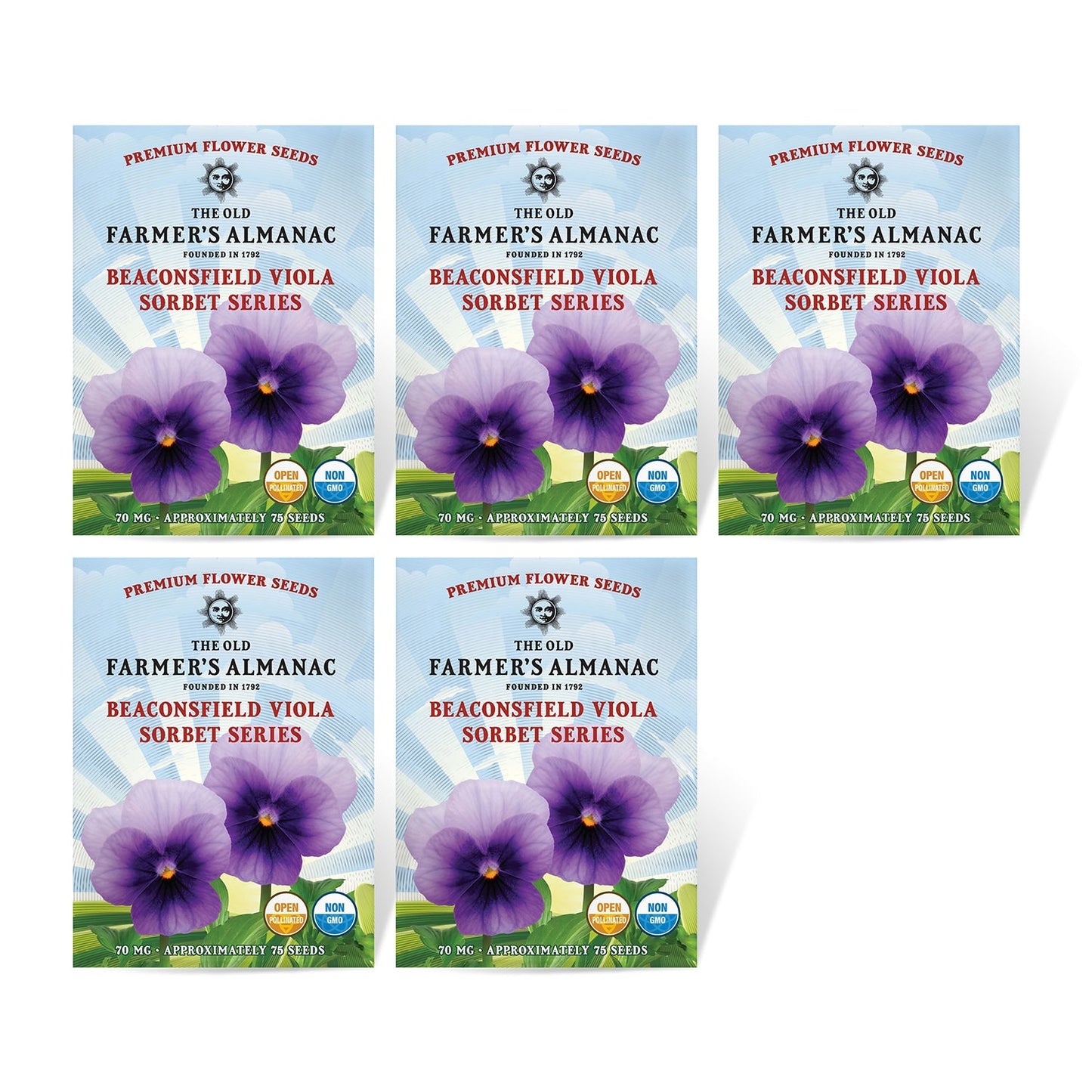 The Old Farmer's Almanac Sorbet Series Beaconsfield Viola Seeds