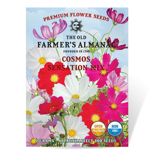 The Old Farmer's Almanac Cosmos Sensation Mix Seeds