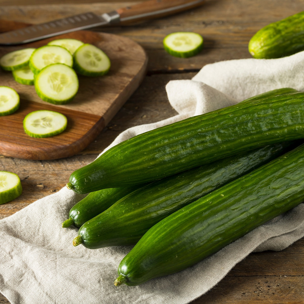 The Old Farmer's Almanac Heirloom Tendergreen Burpless Cucumber Seeds