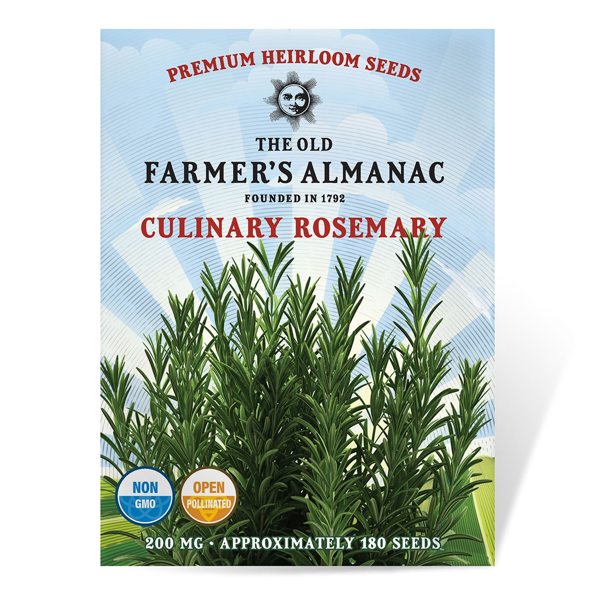 The Old Farmer's Almanac Heirloom Culinary Rosemary Seeds