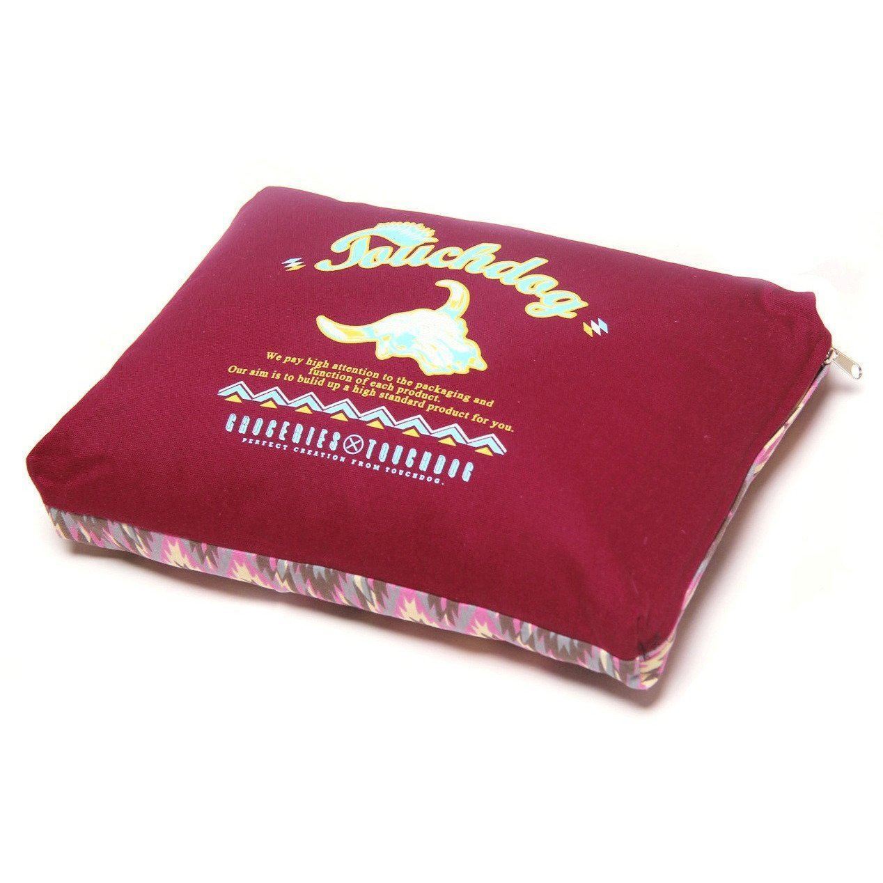 Touchdog ® '70's Vintage-Tribal' Rectangular-Boxed Designer Dog Bed