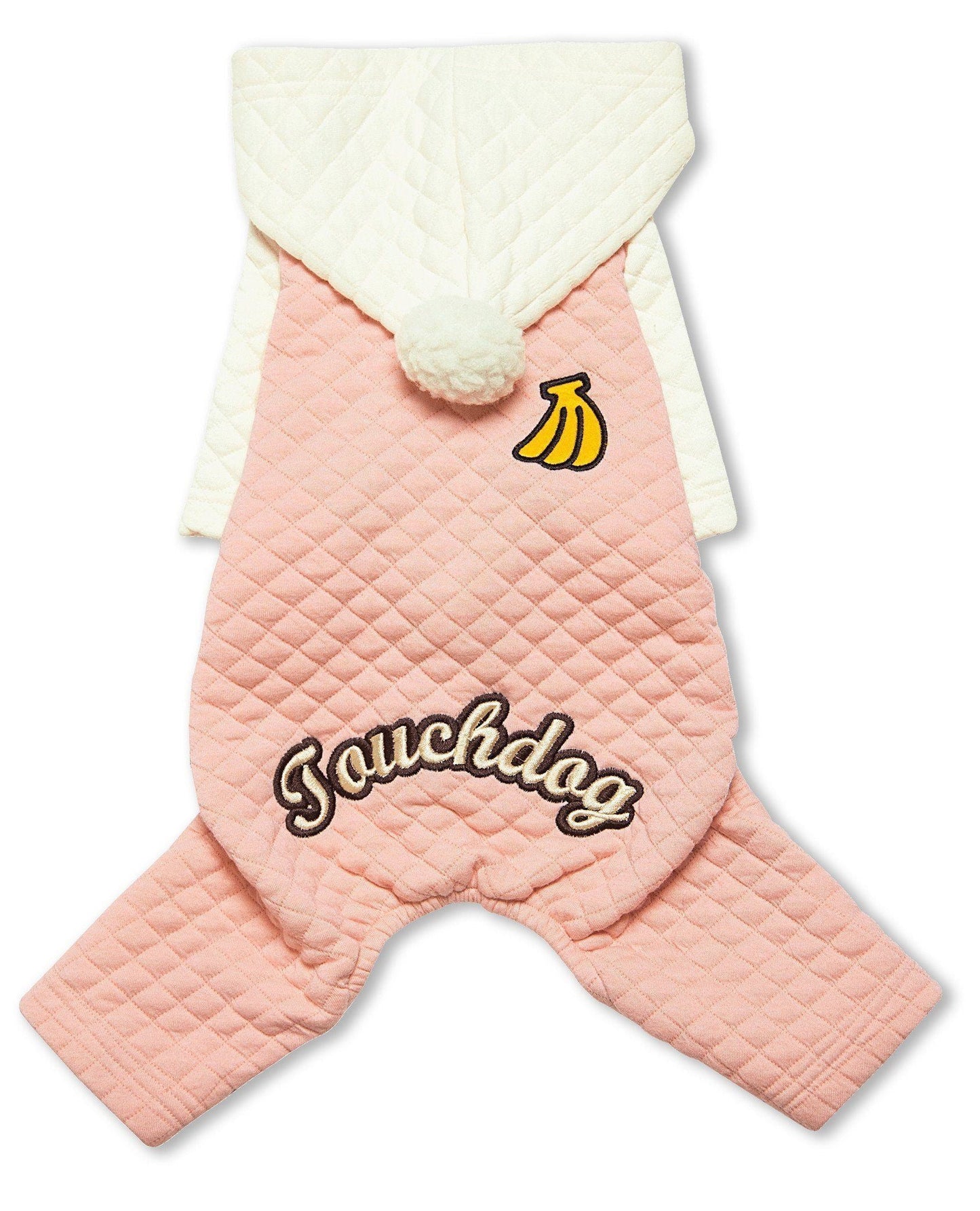 Touchdog ® Designer Quilted Full-Body Hooded Dog Sweater