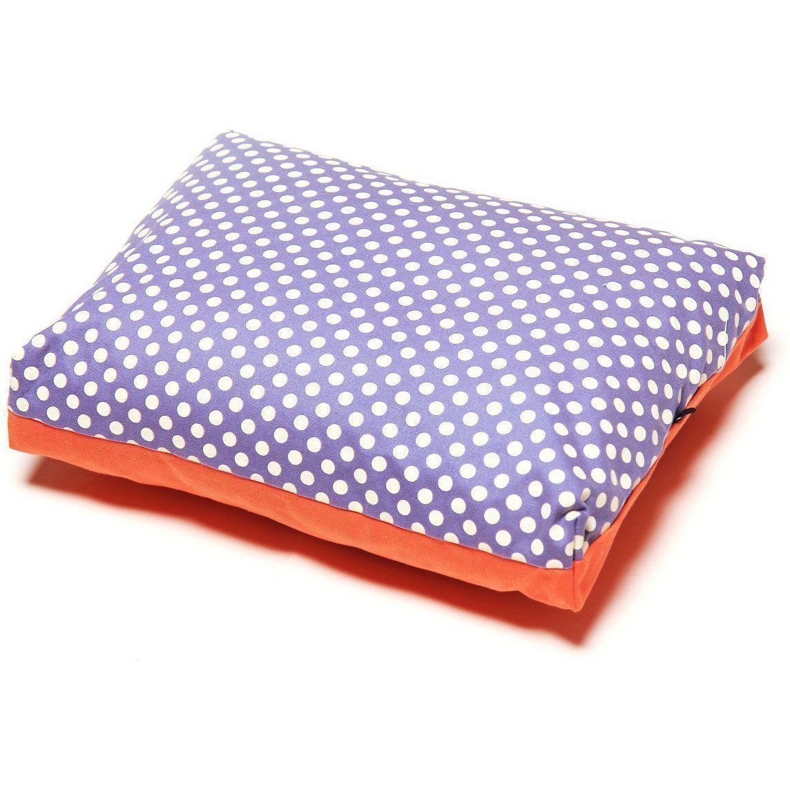 Touchdog ® 'Polka-Striped' Rectangular Designer Premium Dog Bed