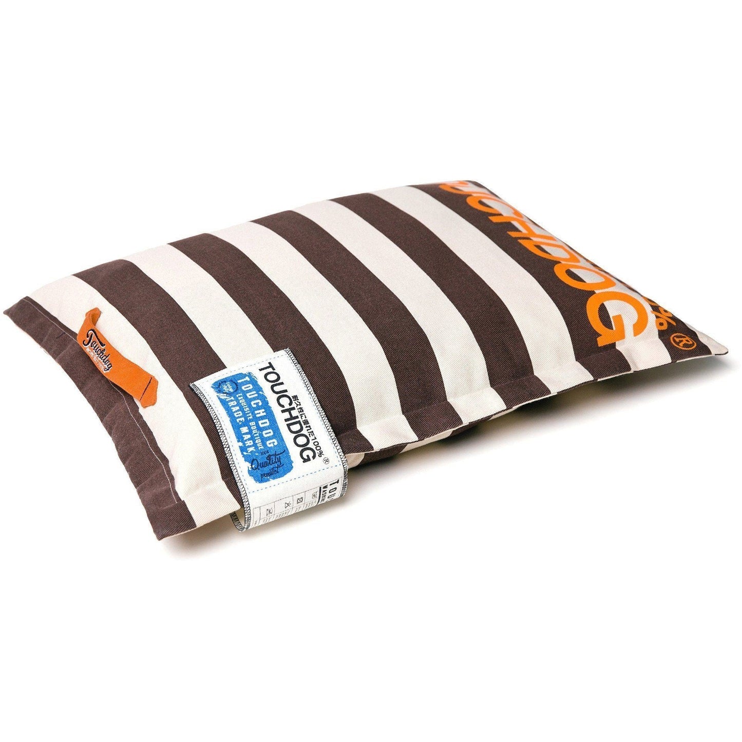 Touchdog ® 'Polo-Zippered' Machine-Washable Cushioned Pillow Dog Bed