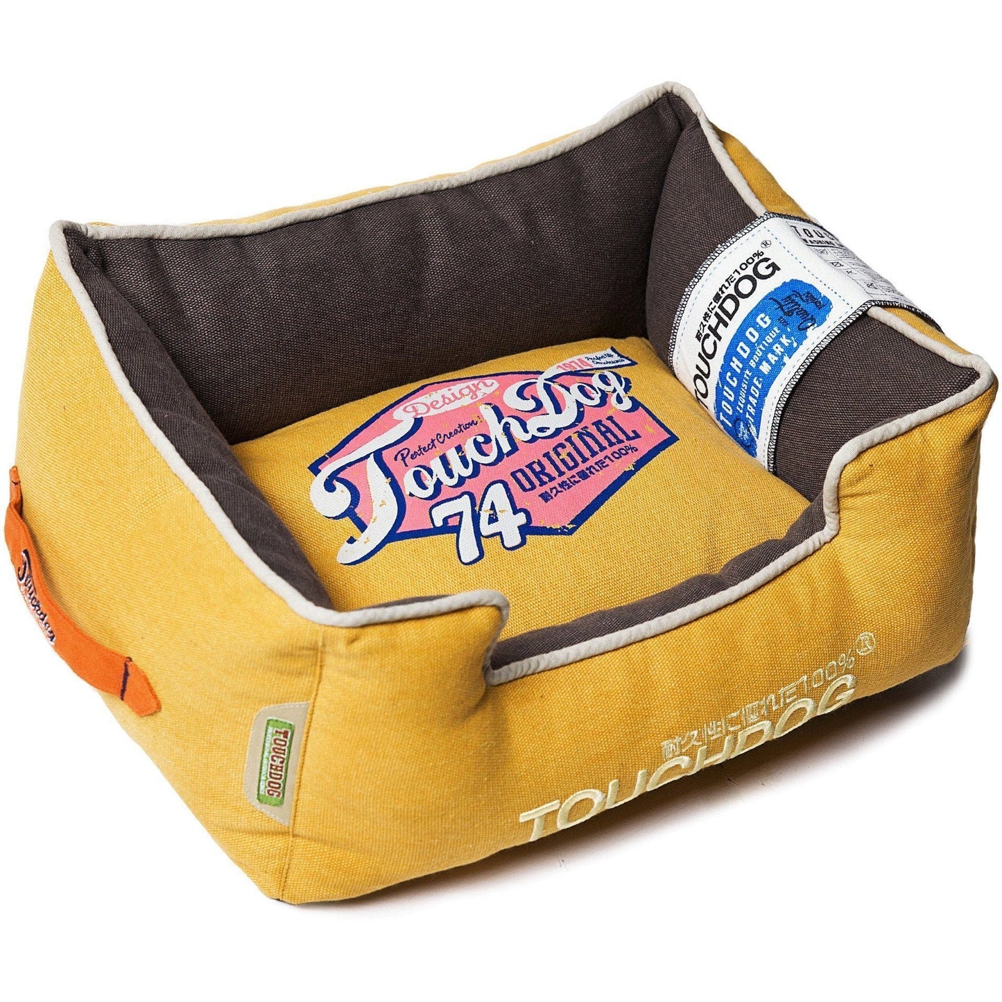 Touchdog ® 'Sporty Vintage' Original Reversible Rectangular Designer Dog Bed