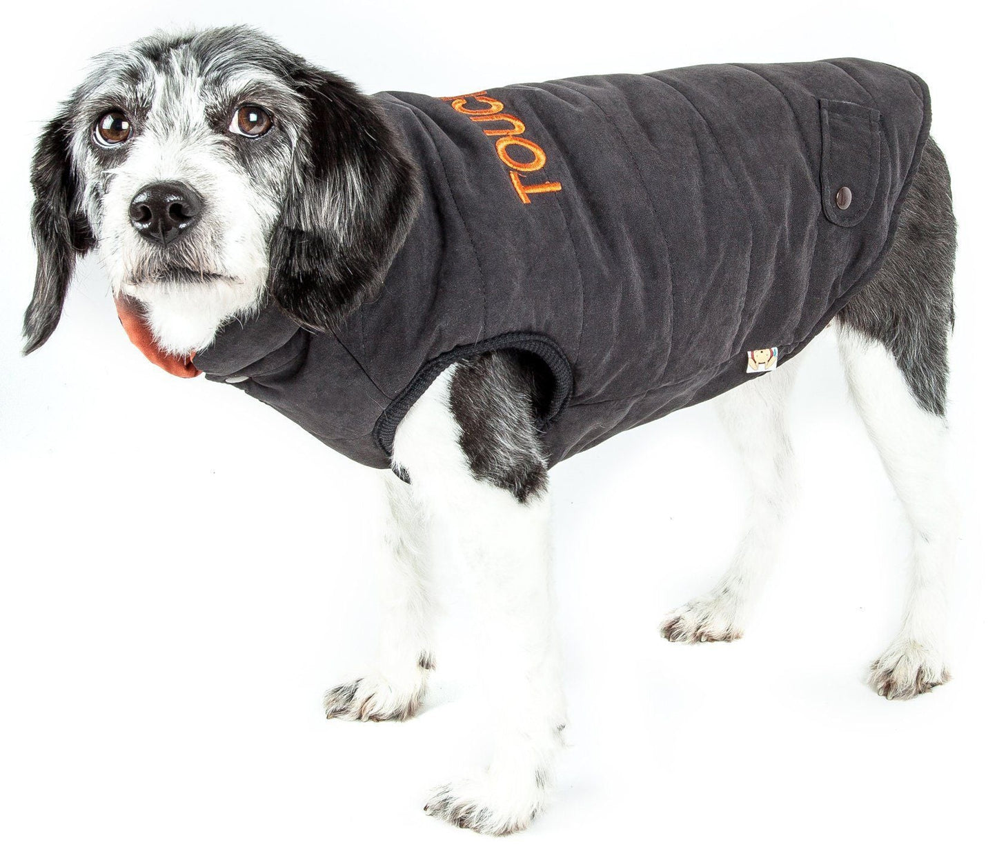 Touchdog ® Waggin Swag Ultra-Plush Insulated and Reversible Dog Coat