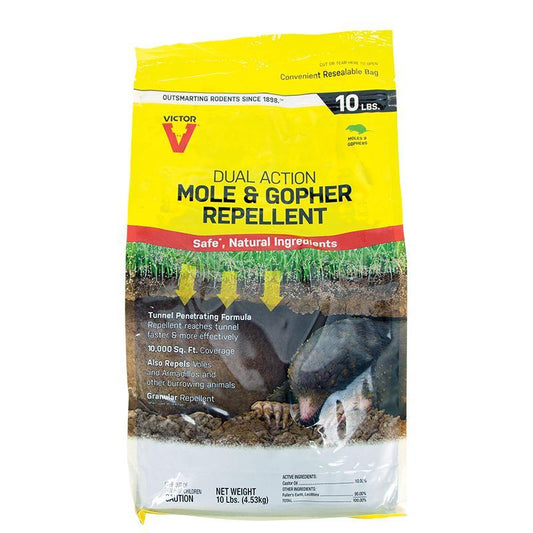 Victor Mole/Gopher Repellent Granular 10 lb